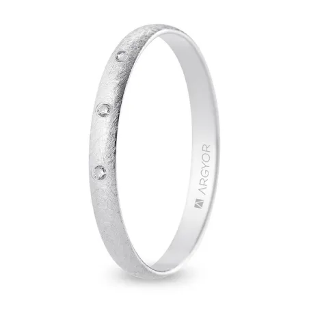 Alianza oro blanco B25RH3D