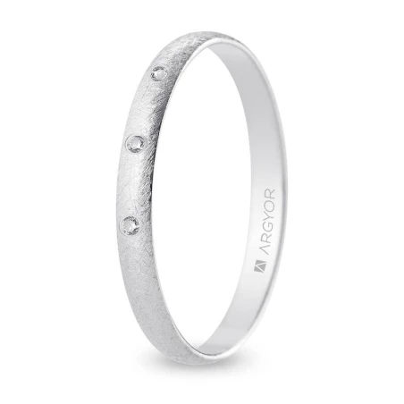 Alianza oro blanco B25RH3D