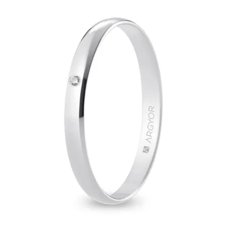 Alianza oro blanco B25RP1D