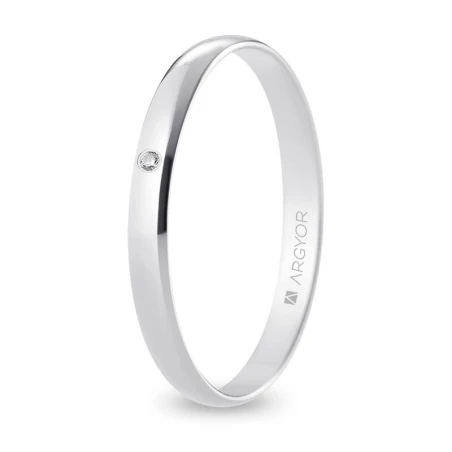 Alianza oro blanco B25RP1D