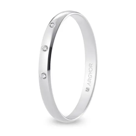 Alianza oro blanco B25RP3D