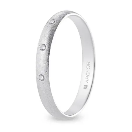 Alianza oro blanco B30CH3D