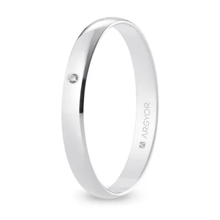 Alianza oro blanco B30RP1D