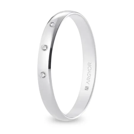Alianza oro blanco B30RP3D