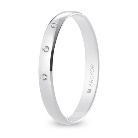 Alianza oro blanco B30RP3D
