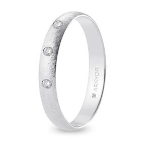 Alianza oro blanco B35CH3D