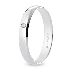 Alianza oro blanco B35CP1D