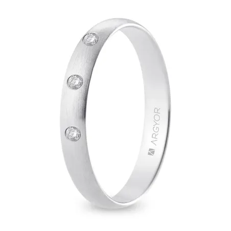Alianza oro blanco B35CS3D