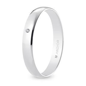 Alianza oro blanco B35RP1D