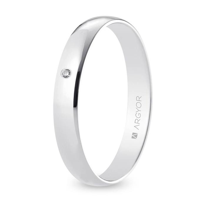 Alianza oro blanco B35RP1D