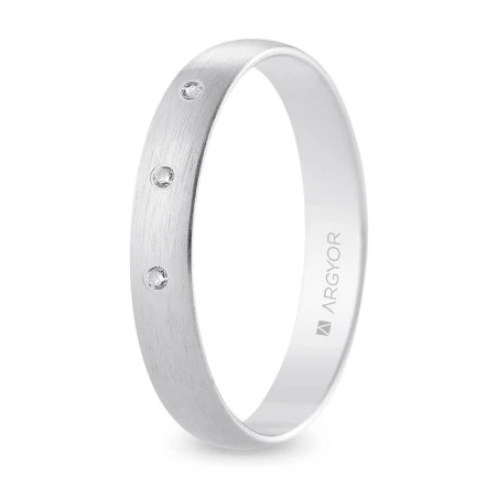 Alianza oro blanco B35RS3D