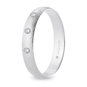 Alianza oro blanco B40CH3D