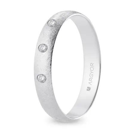Alianza oro blanco B40CH3D