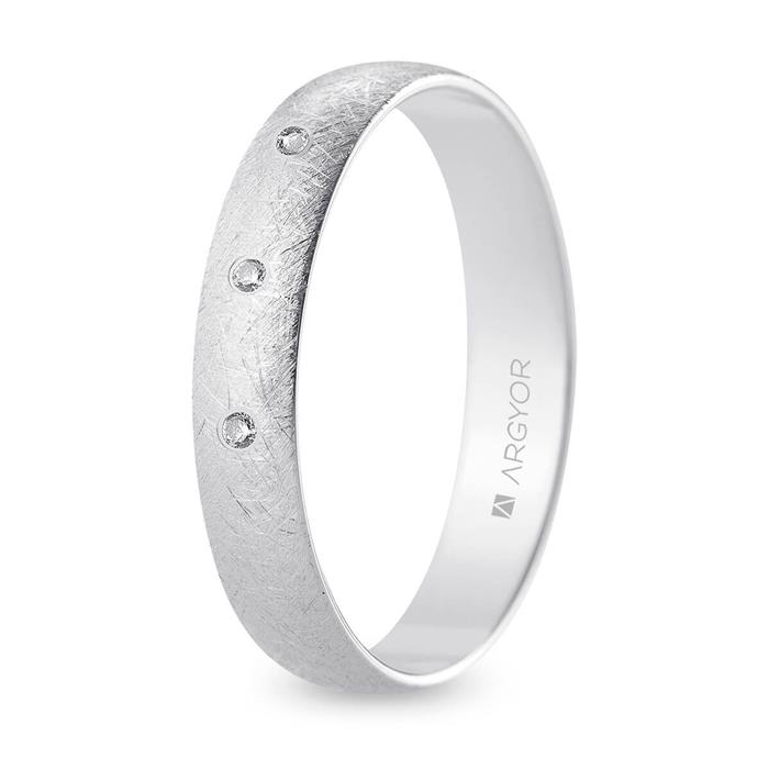 Alianza oro blanco B40RH3D