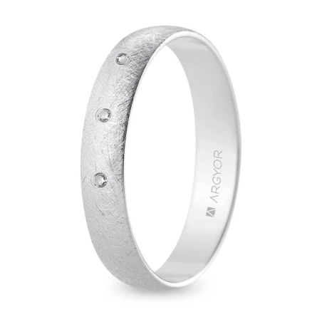 Alianza oro blanco B40RH3D