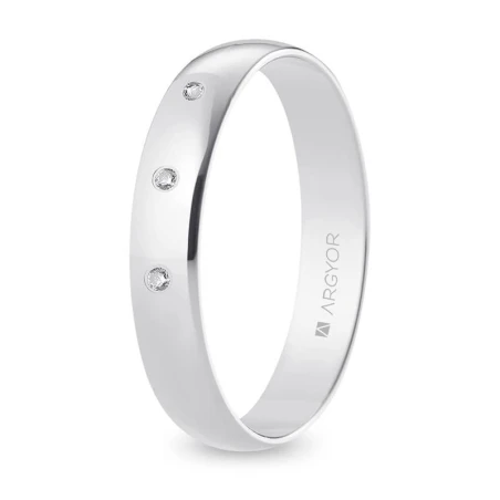 Alianza oro blanco B40RP3D