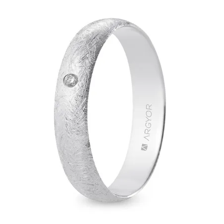 Alianza oro blanco B45CH1D