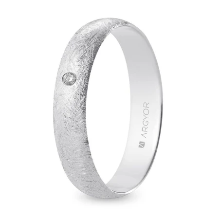 Alianza oro blanco B45CH1D