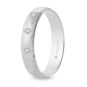 Alianza oro blanco B45CH3D