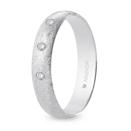 Alianza oro blanco B45CH3D