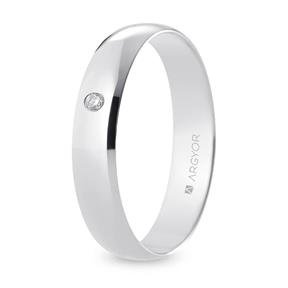 Alianza oro blanco B45CP1D