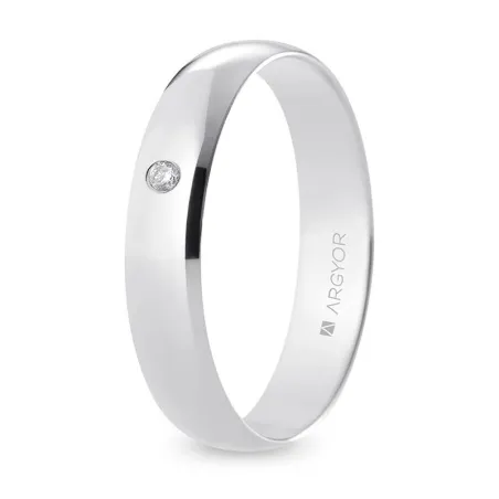 Alianza oro blanco B45CP1D