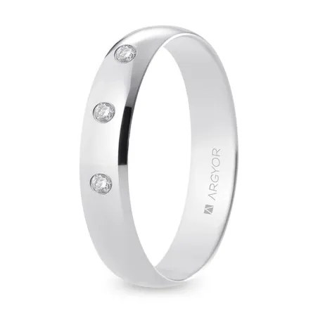 Alianza oro blanco B45CP3D