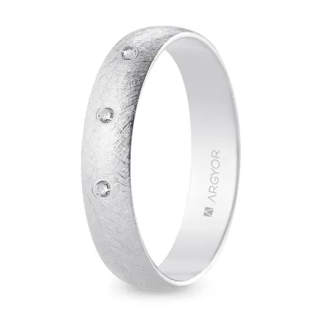 Alianza oro blanco B45RH3D