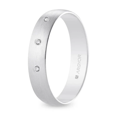 Alianza oro blanco B45RS3D