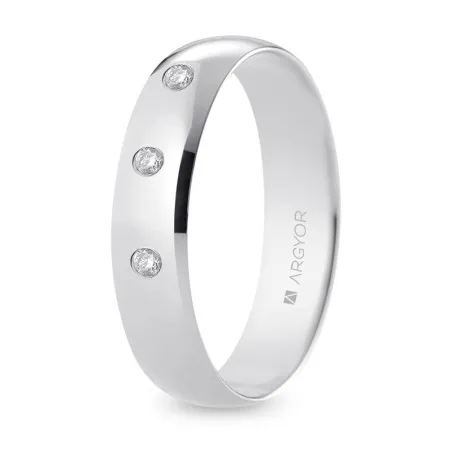 Alianza oro blanco B50CP3D