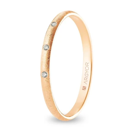 Alianzas oro rosa R20CH3D