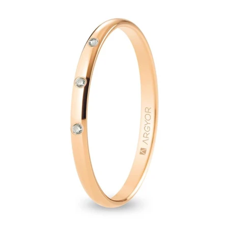 Alianzas oro rosa R20CP3D