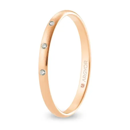 Alianzas oro rosa R20CS3D