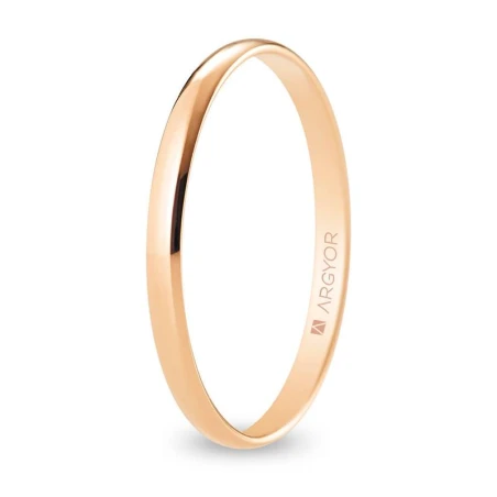 Alianza oro rosa R20RP00