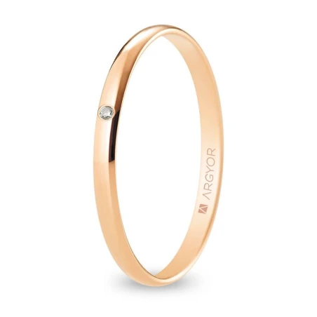 Alianzas oro rosa R20RP1D