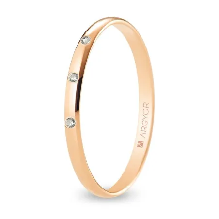 Alianzas oro rosa R20RP3D