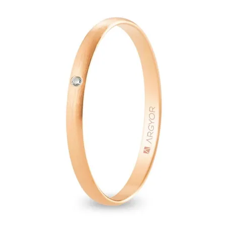 Alianzas oro rosa R20RS1D