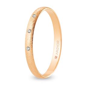 Alianza oro rosa R25RH3D