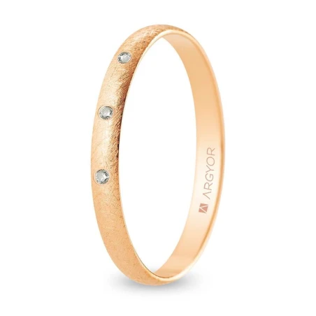 Alianza oro rosa R25RH3D