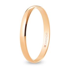 Alianza oro rosa R25RP00