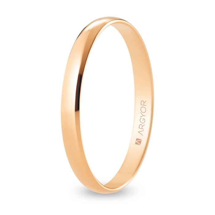 Alianza oro rosa R25RP00