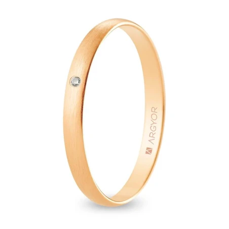 Alianza oro rosa R25RS1D