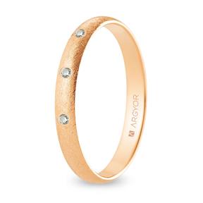 Alianza oro rosa R30CH3D