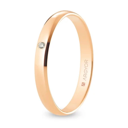 Alianza oro rosa R30CP1D