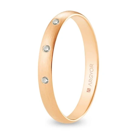 Alianza oro rosa R30CS3D