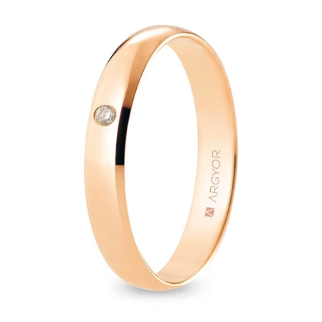 Alianza oro rosa R35CP1D