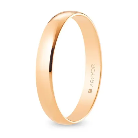Alianza oro rosa R35RP00