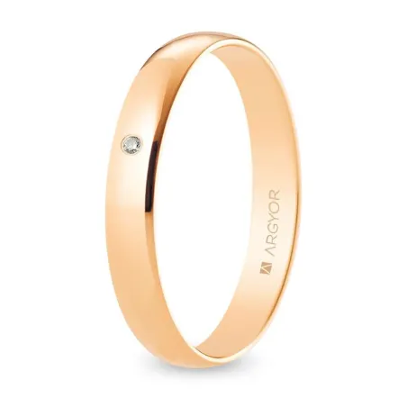 Alianza oro rosa R35RP1D