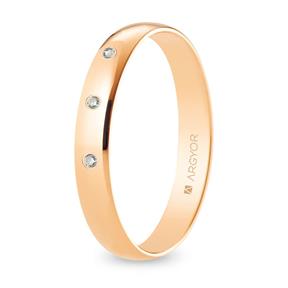 Alianza oro rosa R35RP3D