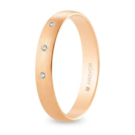 Alianza oro rosa R35RS3D